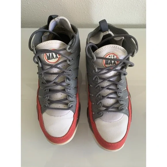 Rare Find- Air Trainer Max 2 94 'Grey Laser Crimson' Size 9 - Picture 4 of 14